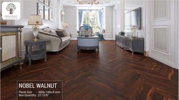 Herringbone Verena - Nobel Walnut